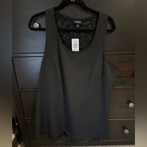 Torrid Black Knotted Back Tank Too size 3